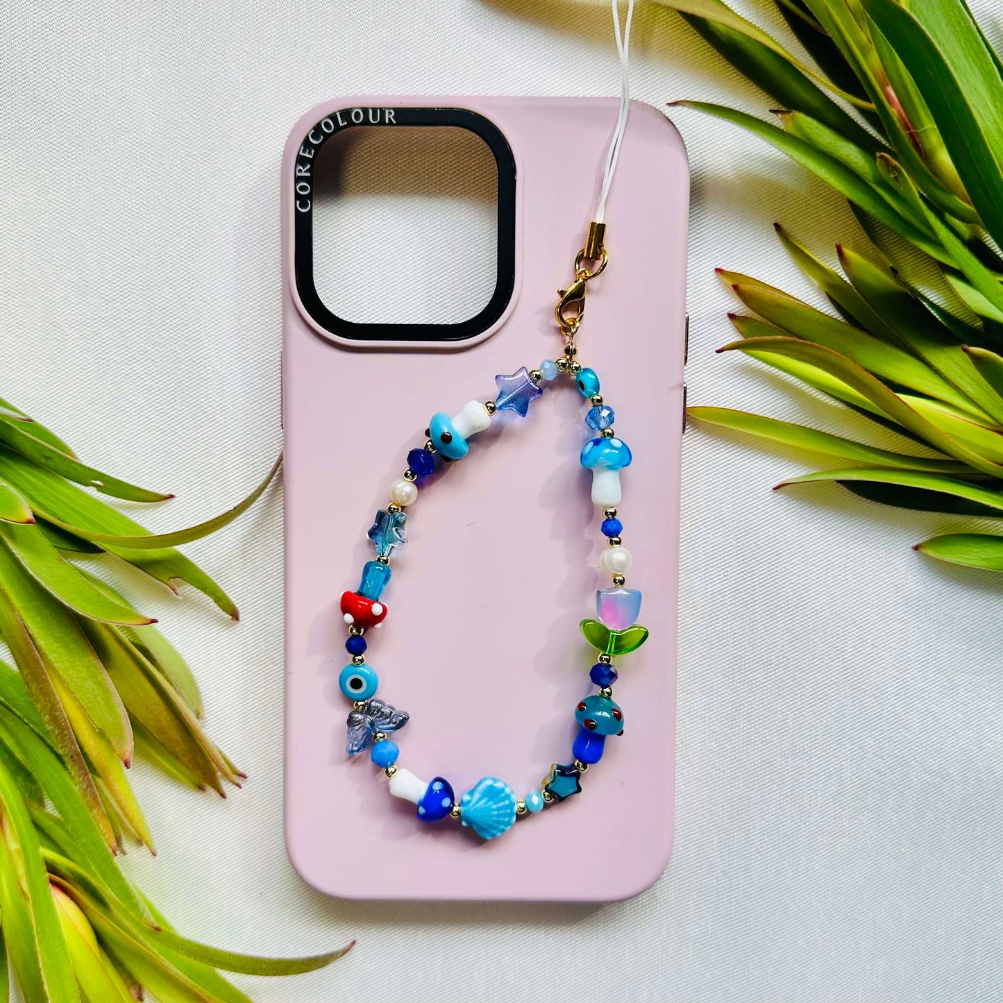 Blue Chaos Phone or Bag Charm